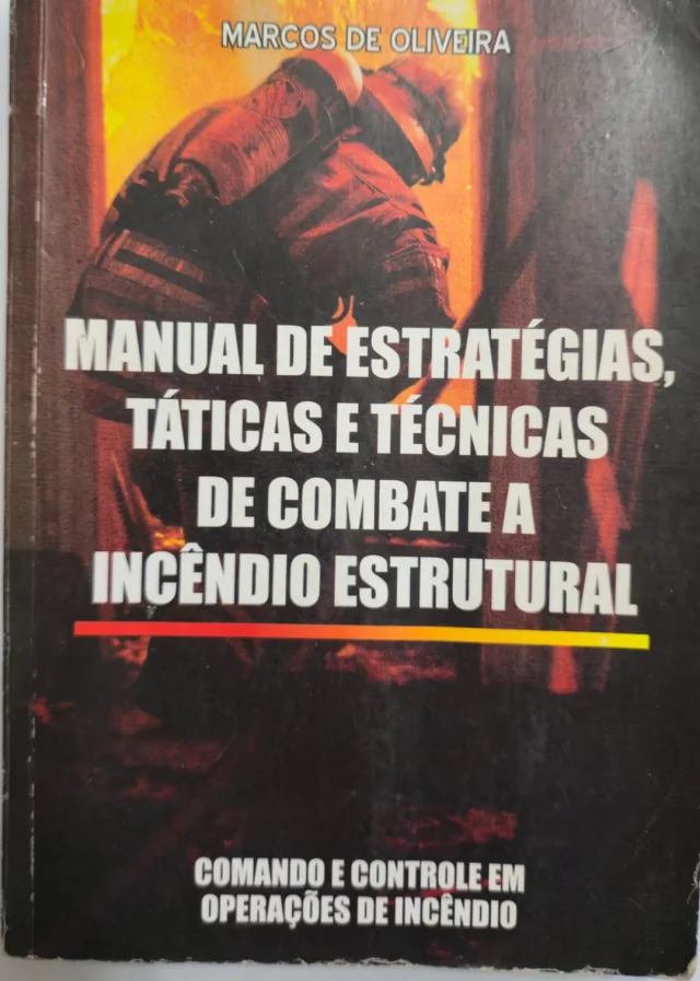 Capa do manual técnico de incêndio